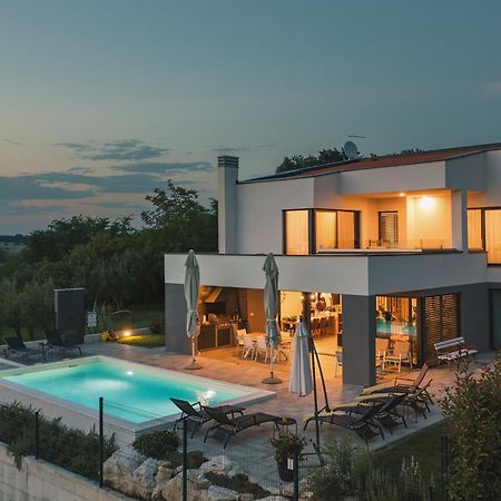 Materada Villa Boiky - Private Pool And Amazing Sea View, Istria מראה חיצוני תמונה