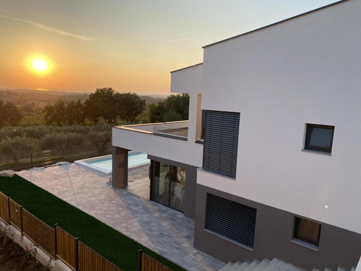 Materada Villa Boiky - Private Pool And Amazing Sea View, Istria מראה חיצוני תמונה