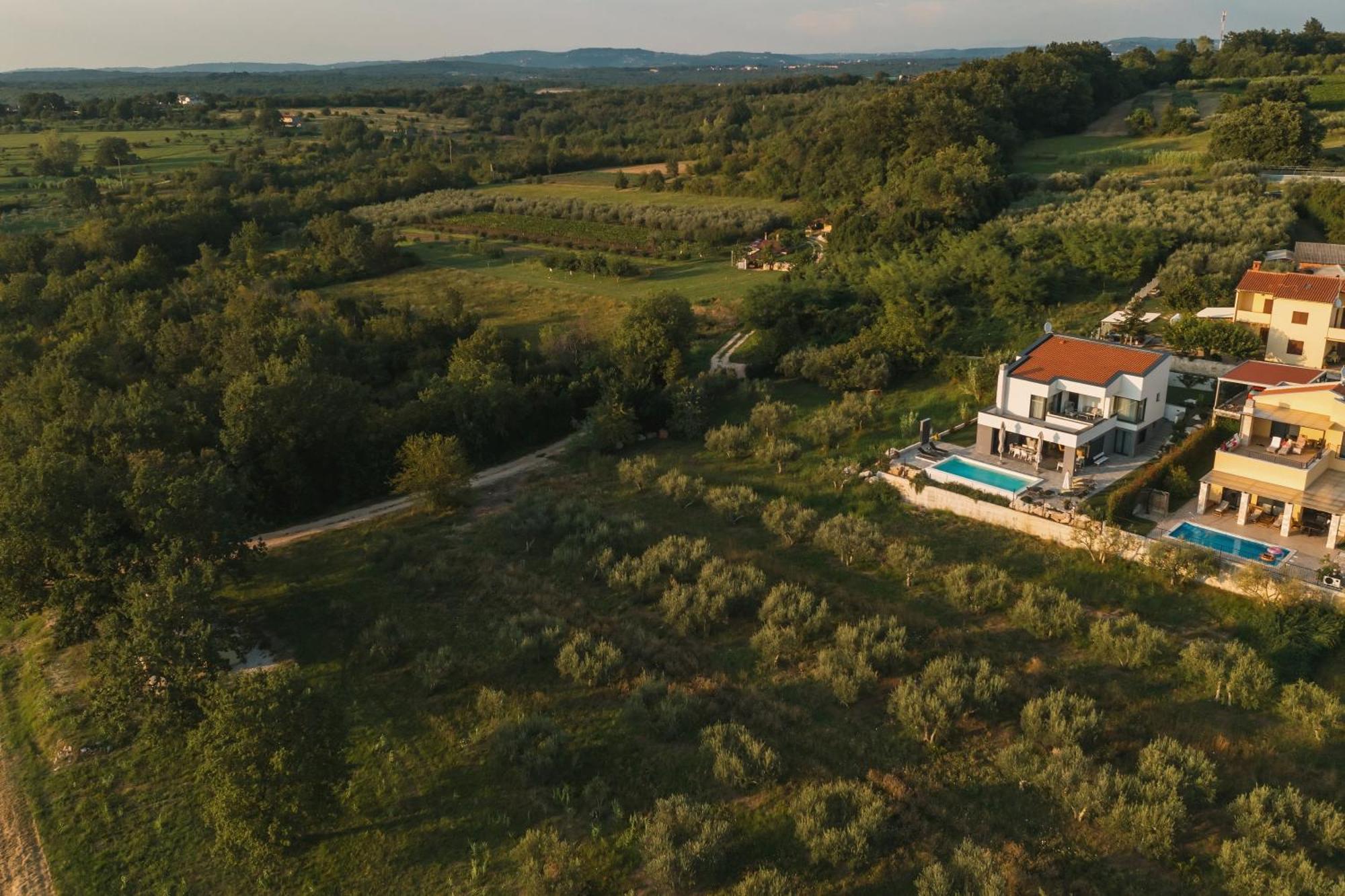 Materada Villa Boiky - Private Pool And Amazing Sea View, Istria מראה חיצוני תמונה