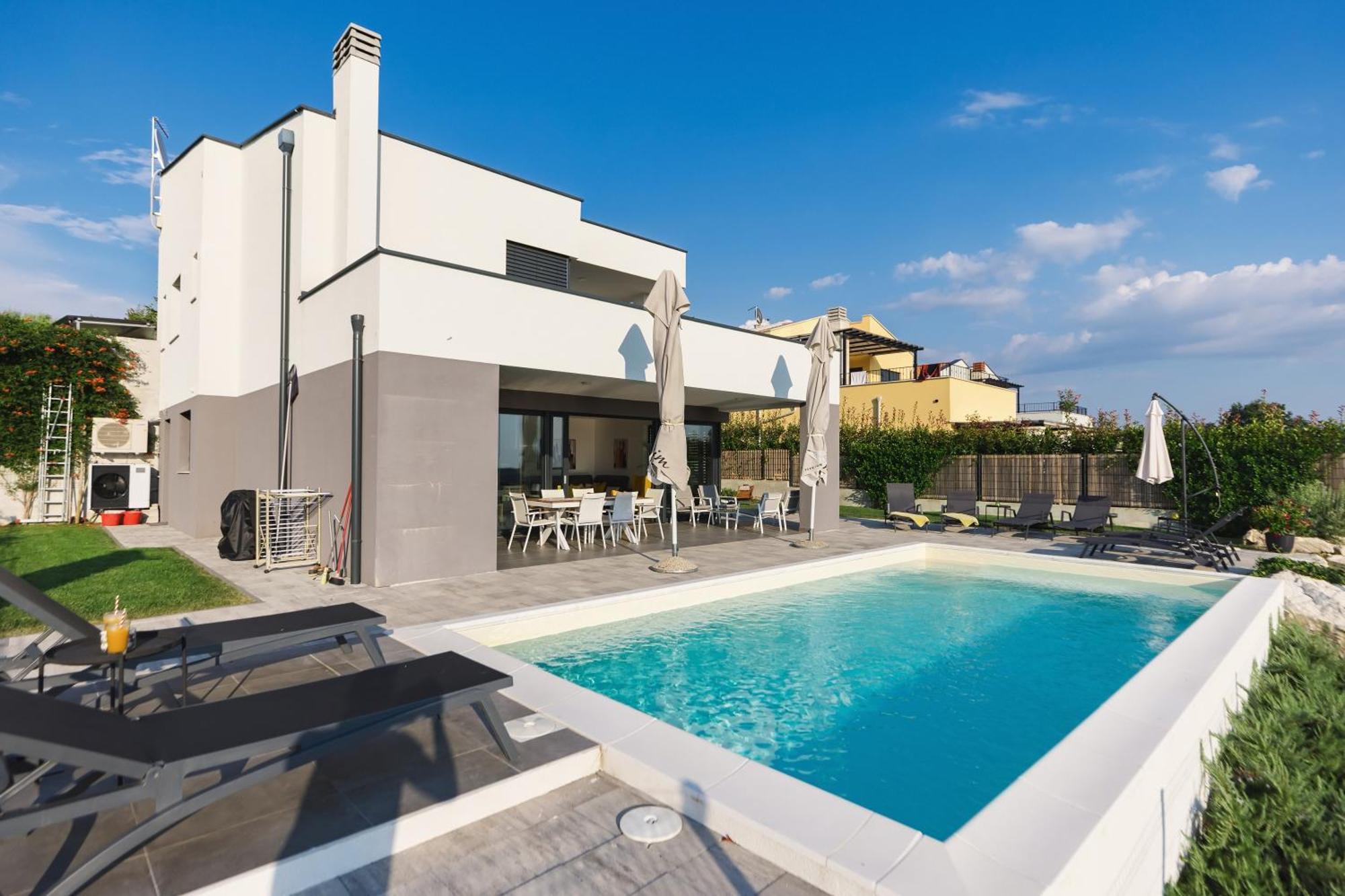 Materada Villa Boiky - Private Pool And Amazing Sea View, Istria מראה חיצוני תמונה