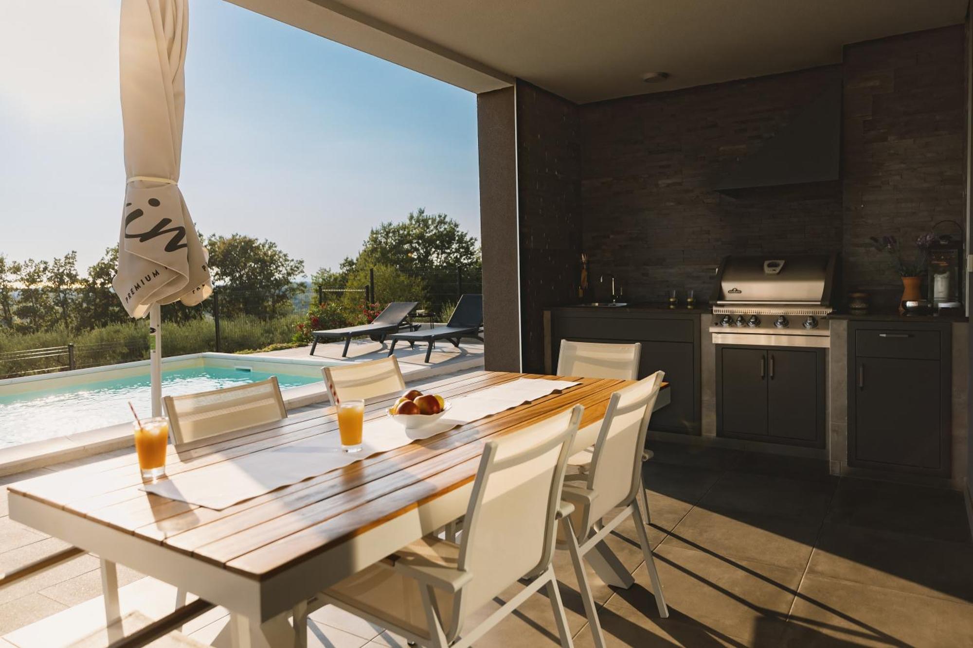 Materada Villa Boiky - Private Pool And Amazing Sea View, Istria מראה חיצוני תמונה